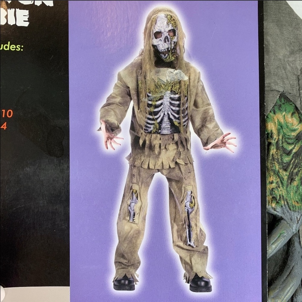 Skeleton Zombie costume medium 8/10